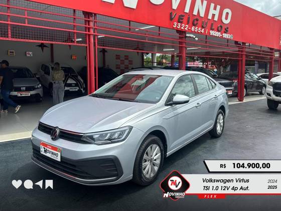 VOLKSWAGEN VIRTUS 1.0 170 TSI AUTOMÁTICO
